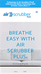 Mobile Screenshot of airscrubberplus.com